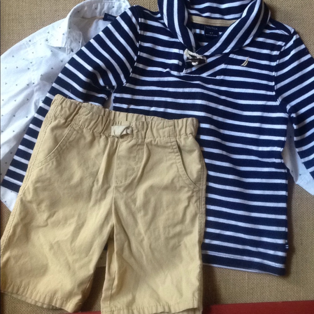 Nautica 3 piece toddler set - Picture 3 of 5